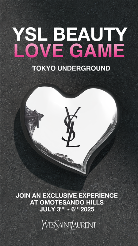 アイコンリップ「YSL ラブシャイン」の魅力を体験できるポップアップイベント「YSL BEAUTY LOVE GAME TOKYO UNDERGROUND」を東京・表参道で開催！