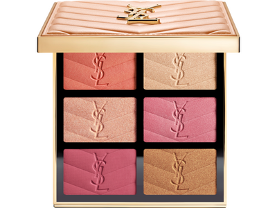 YSLノエルコレクションから、ブラッシュとハイライターの極上の色彩を閉じ込めた、限定「クチュール フェイス パレット」登場。