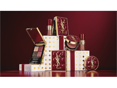 【YSL BEAUTY】2026年ホリデーコレクション第一弾。人気のクチュール ミニ クラッチやグロスプランパー、チークから”スパークリングチェリー”で彩る限定コレクションが登場！