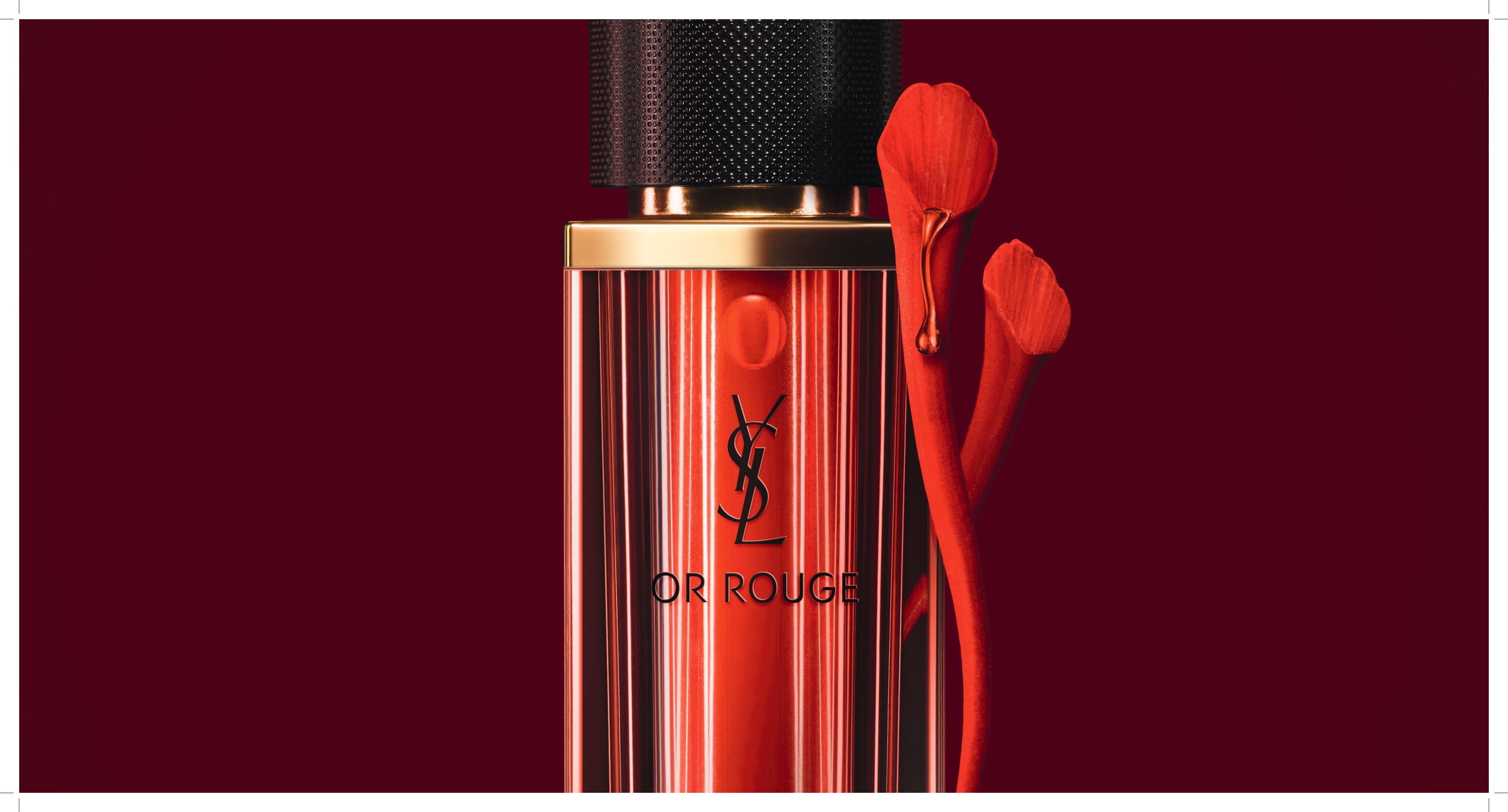 YSL至高のプレミアムスキンケア「オールージュ」がパワーアップ。サフランの恵みを凝縮した導入オイル＆美容液が新次元の速さで肌に“最高峰”の輝きを叶える。