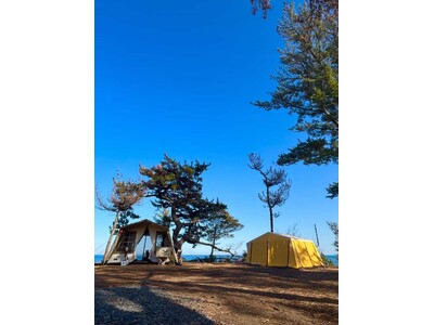 【神割崎キャンプ場】絶景の新サイトが4月1日にOPEN！