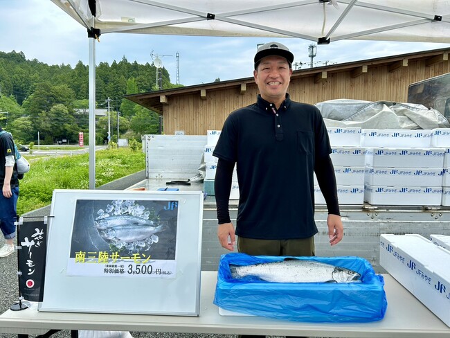 【数量限定100本】水揚げ直後の銀鮭を特別価格で販売「南三陸サーモン一本売り」6月7日開催