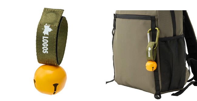 電車移動などで役立つ消音機能付き！キャンプや登山にあると安心な熊ベル「LOGOS 熊ベル-BF」 新発売！