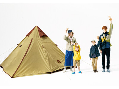 フェスやキャンプ、デイキャンプにぴったり！リンクコーデでEnjoy Outing！「LOGOSの春夏アパレル」 新発売！