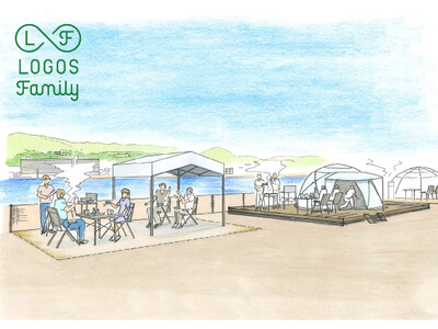 西宮浜総合公園にLOGOS認定の日帰りBBQ施設が誕生！「西宮浜 BBQ PARK powered by LOGOS」4月14日(金)オープン！
