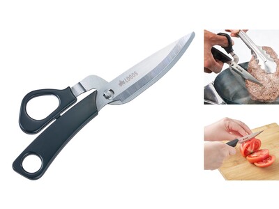ハサミ＆ナイフの2WAY仕様！ワンタッチで分解できる切れ味抜群の万能ハサミ「LOGOS シザーナイフ」新発売！