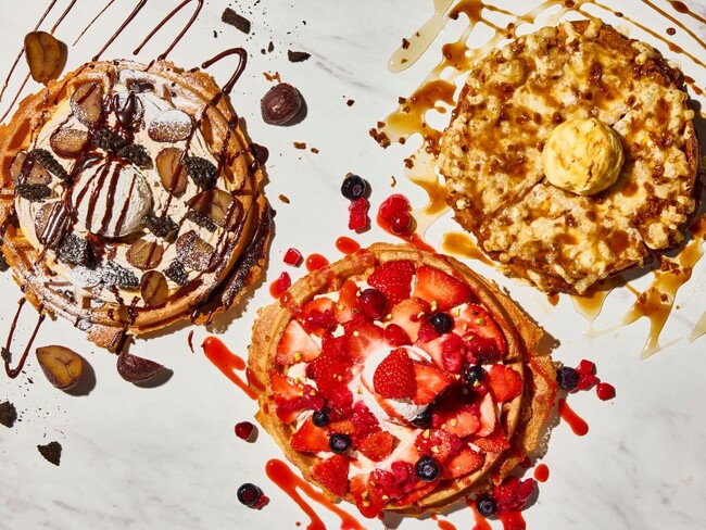 「WIRED CAFE ルクア大阪店」にて、新スイーツ『Waffle Crush!』の販売を開始！