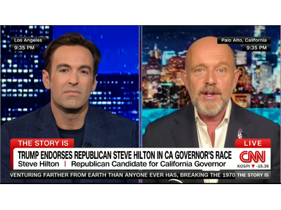 【CNN主催】『カリフォルニア州知事選予備選 候補者討論会』を生中継