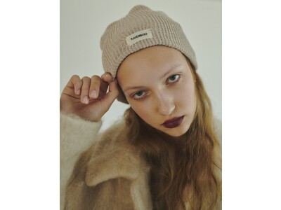 RANDEBOOよりシーズンレスで活躍のできるニット帽が新登場。