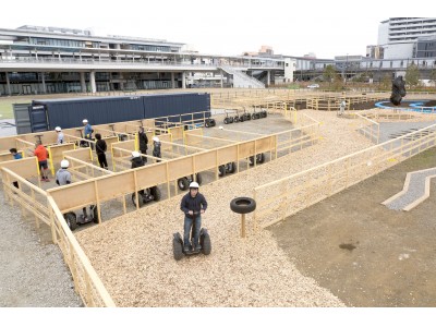 日本初！世界最大規模のモビリティロボットテーマパーク“SEGWAY BASE”が海老名に誕生！2018年3月21日(水・祝)より期間限定でオープン