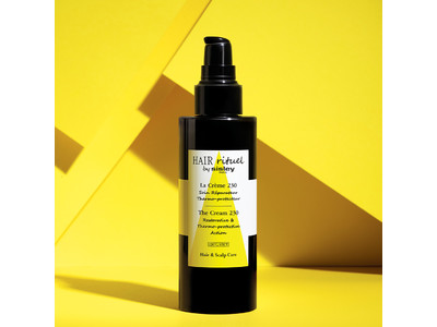 シスレーのヘアケアブランド“ヘア リチュアル”から、ヒートスタイリングしながらダメージ補修するヘアクリームが登場