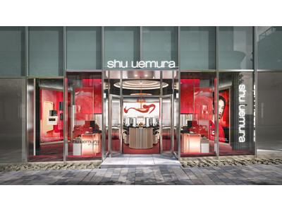 シュウ ウエムラが誕生の地“表参道”に。個性美への探求のステージとなる、新たな美の発信地「シュウ ウエムラ 表参道ヒルズ本店 shu:ARTstage」が誕生。2026年6月19日(金)オープン