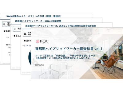 コロナで定着した「Web会議」、不便や不満を感じるのは「通信品質」と「相手の反応や表情がわからないこと」　イトーキが首都圏のハイブリッドワーカーのWeb会議事情を調査