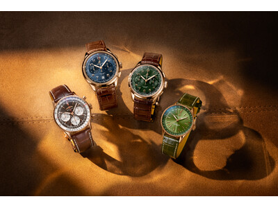 ブライトリングが贈る、ホリデー限定ゴールドカプセルコレクション