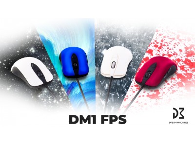【新作発売】ポーランドのゲーミングデバイスメーカーDream Machines社からFPS・TPS専用マウス「DM1 FPS」の販売を開始