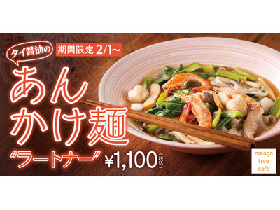 【とろ～り「あん」が包み込む】マンゴツリーカフェ「タイ醤油のあんかけ麺“センレック ラートナー”」