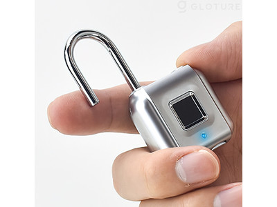 「Anylocksafe」 鍵の要らない小型スマート指紋ロック・防犯性に優れた南京錠をGLOTURE.JPで販売開始【合金製で頑丈・防滴】