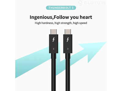 ★新商品★「Millionwell Thunderbolt3 ケーブル」をGLOTURE.JPで販売開始