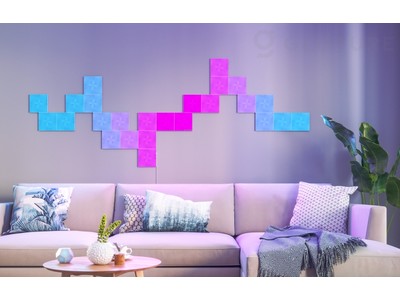 ★新商品★「Nanoleaf Canvas」をGLOTURE.JPで販売開始【正方形/スマートホーム/googleアシスタント/Apple Homekit/Amazon Alexa/IFTTT】