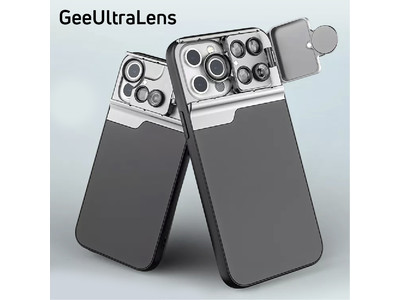 ★新商品★  「GeeUltraLens（ジーウルトラレンズ）」iphone用レンズ&フィルターセットをGLOTURE.JPで販売開始