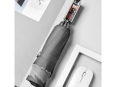 【新色グレー登場】手を濡らさずスマートに開閉できる逆折り式折りたたみ傘「GeeBrella X1」をガジェットストア「MODERN g」で販売中