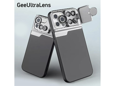 【iPhone 12用モデルを発売開始】スマホで本格的な写真撮影を可能に。GeeUltraLens iPhone用レンズ&フィルターセットをガジェットストア「MODERN g」で販売中