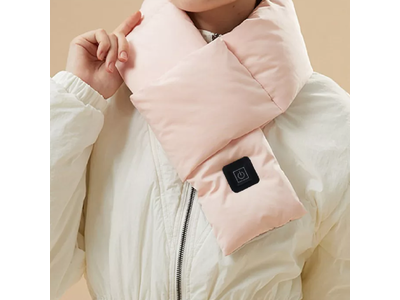 寒い冬でも首・腰・お腹周りをすぐに温められる電熱ネックウォーマー「GeeScarf-X1」をガジェットストア「MODERN g」で販売開始