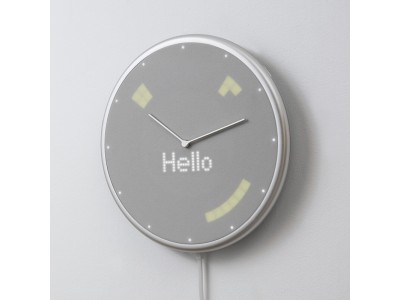 洗練された外観で先進のIoT技術を搭載。忙しい一日をサポートする「Glance Clock」を自社ECで販売開始