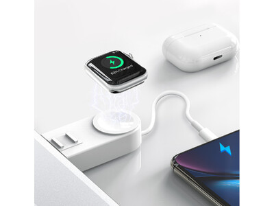 Apple iPhone・AirPods・Apple Watchを充電！Lightningケーブル内蔵のマルチ充電器「GeeAgile」をガジェットストア「MODERN g」で販売開始