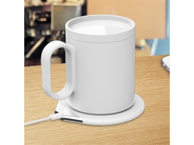 飲み物を最適な温度に保温し、スマホのワイヤレス充電も可能な「Warm Mug」を自社ECで販売開始
