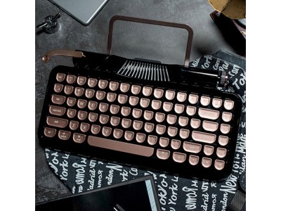 【人気品薄商品】タイプライター風レトロデザインと先進技術が融合！モバイルキーボード Vinpok「Rymek」を再入荷！