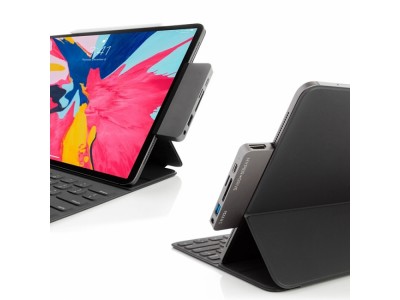 【再入荷！】【HyperDrive・iPad Pro 2018対応USB-Cハブ】iPadの拡張はこれ１台で解決！仕事効率を高めるUSB-CハブをGLOTURE.JPで再入荷！