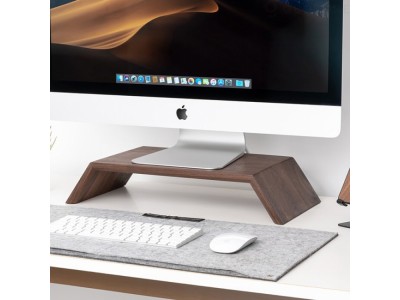 【入荷しました！】「Oakywood 木製モニタースタンド」iMacを最適な高さに調整できる！ 洗練された外観のデスクトップスタンド！