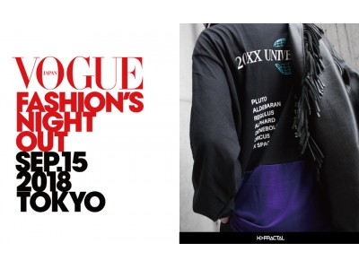 H＞FRACTALにてMUZE・PARADOXより【VOGUE FASHION'S NIGHT OUT TOKYO】限定アイテムがリリース。