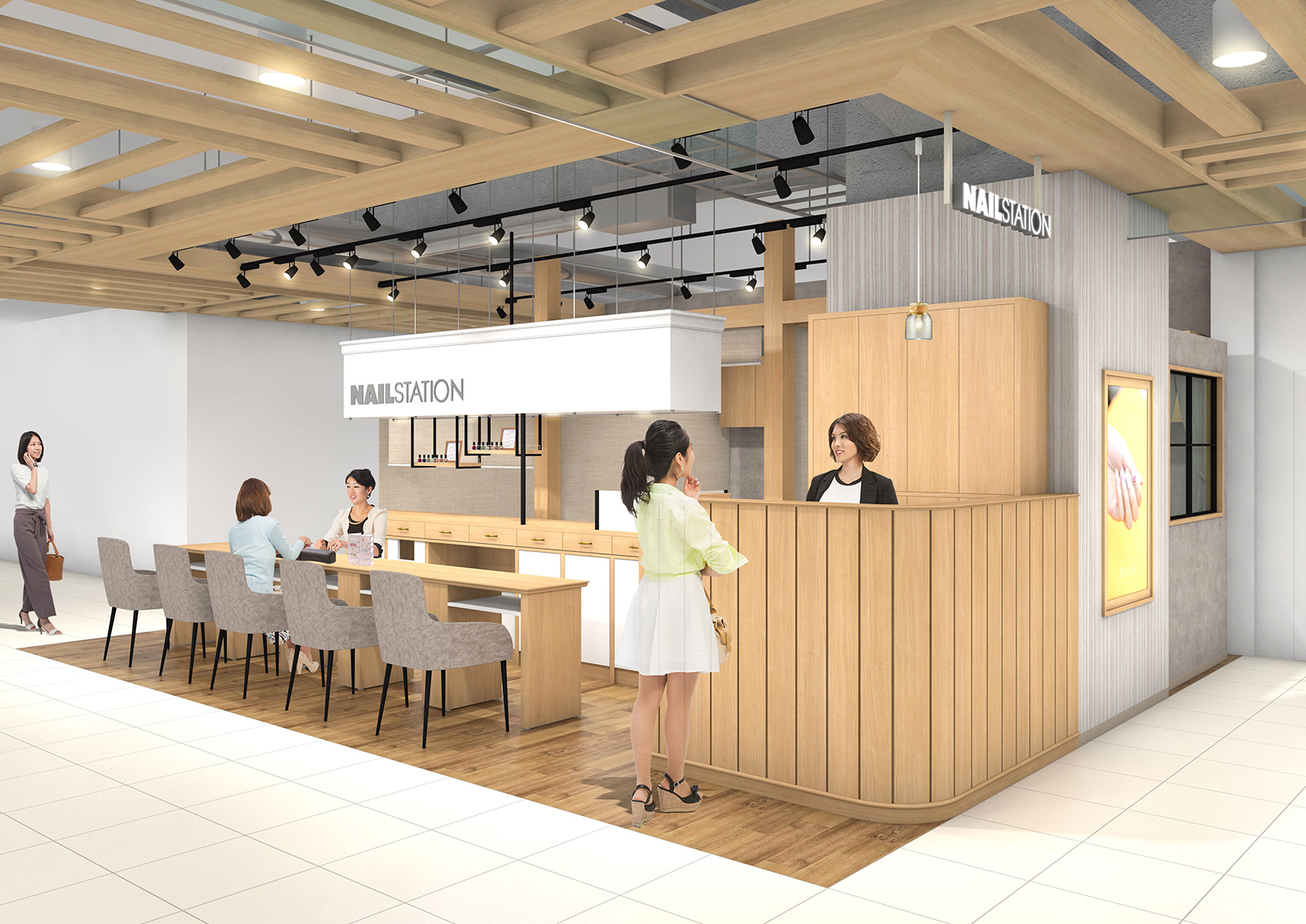 会員制ネイルサロン「ネイルステーション」がLINKS UMEDA（リンクスウメダ）に11月16日（土）オープン！