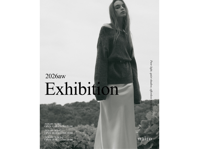 nairo、リブランディング後初となる「2026AW Exhibition」を表参道にて開催