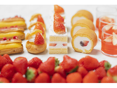 【ニューオータニイン札幌】2日間限定！旬の苺を堪能する「ストロベリースイーツ＆ランチビュッフェ」開催！