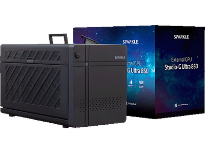 SPARKLEから、Thunderbolt5接続外付けGPUボックス『TBX-850FAB