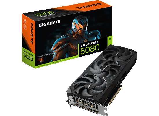 GIGABYTEから、GeForce RTX 5080 トリプルファン搭載グラフィックボード、GeForce RTX 5060 デュアルファン搭載グラフィックボードを発売