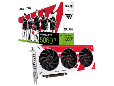 ASUSから、世界王者T1とのコラボレーショングラフィックボード「T1