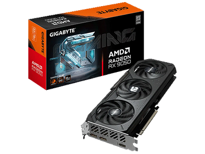 GIGABYTEから、トリプルファン採用のRadeon RX 9050搭載ゲーミング向け