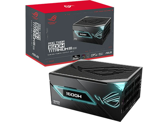 ASUSから、ATX 3.1対応電源ユニット3製品、12V-2x6 PCIe電源ケーブル2製品、CPU簡易水冷クーラー2製品を発売