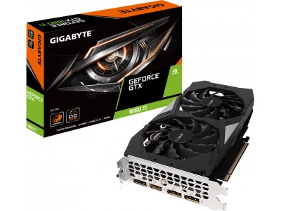 GIGABYTE社製 NVIDIA GeForce GTX 1660 Ti搭載グラフィックボード 2製品 発売