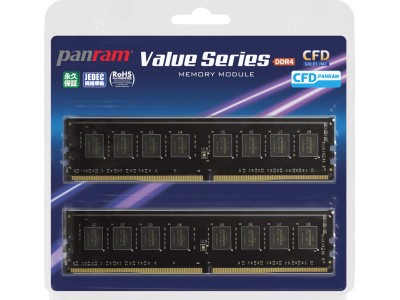 PCパーツの総合サプライヤー「シー・エフ・デー販売」から、DDR4-3200メモリ発売