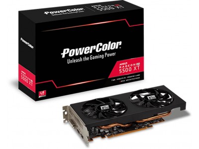 PowerColor製 Radeon RX 5500 XT 搭載 グラフィックボード 発売