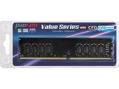 CFD Panramメモリシリーズから、デスクトップ用 DDR4-2400 CL17モデル発売！