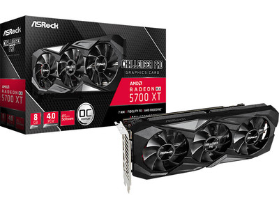 ASRock製 Radeon RX 5700 XT 搭載 ハイエンドグラフィックボード 発売