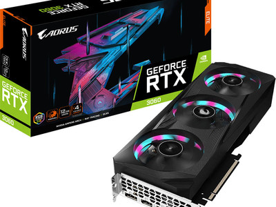 GIGABYTE製 GeForce RTX 3060 搭載 グラフィックボード 発売