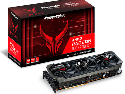 PowerColor製 Radeon RX 6700 XT 搭載 グラフィックボード 発売