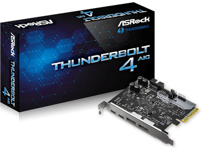 ASRock製 Thunderbolt 4 増設ボード 発売